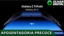 Samsung vai descontinuar smartphone dobrável três meses após o lançamento