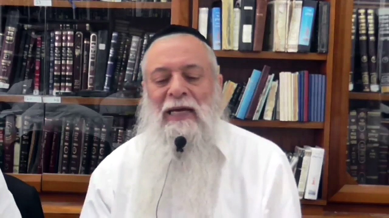 הרב מרדכי עטייה - ראש השנה - תשע׳׳ט - ראש השנה - שיעור 05 - יום א דר"ה