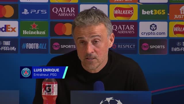 PSG - Luis Enrique : "C’est un vrai plaisir d’avoir ce type de joueurs"