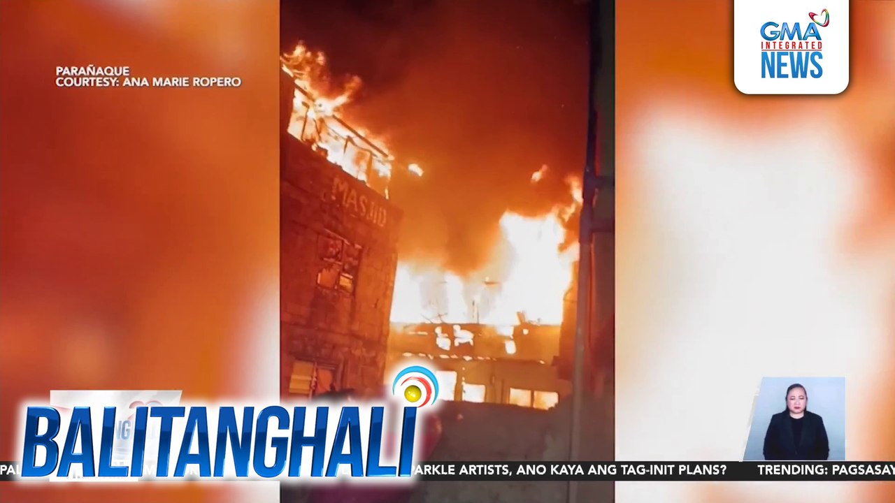 50 bahay sa Brgy. BF Homes, apektado ng sunog;...