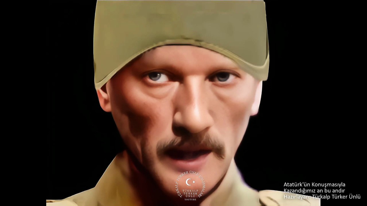 Atatürk'ün Kendi Sesi ve Konuşmasıyla Çanakkale Savaşı Kazandığımız an (Türkiye'de İlk, Ai Cover)