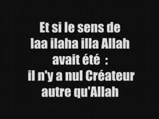 Le sens de la shahada islam