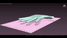 Treliving: 3DS MAX Practice Polygon Modeling Hand Model Video #2 (03-18-2026)
