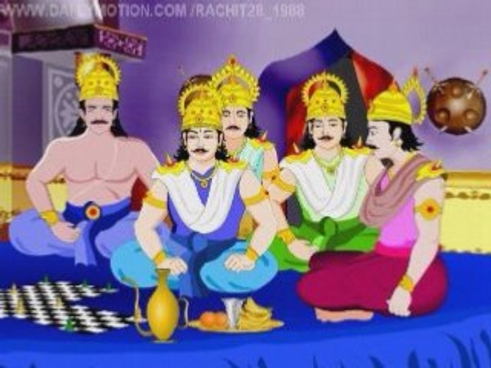 Krishna Saves Draupadi