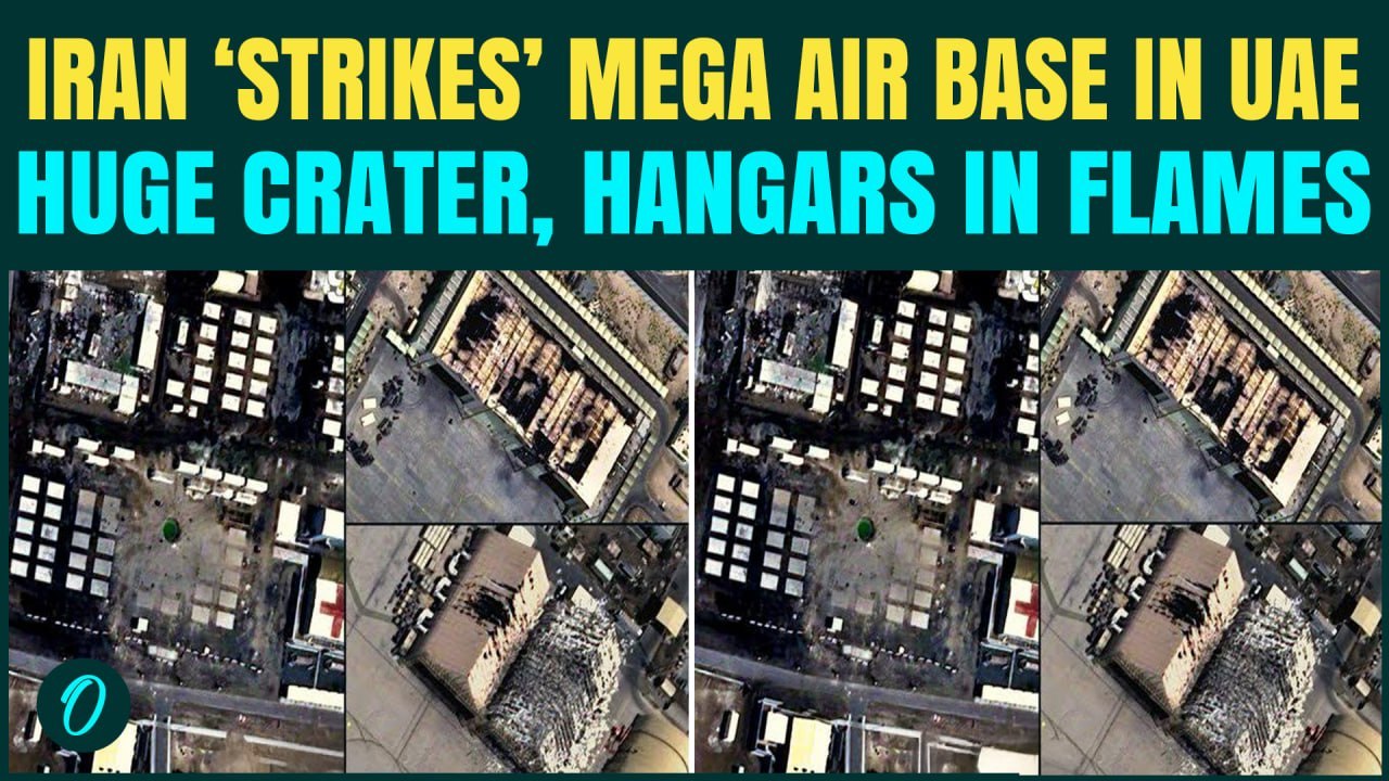 Iran ‘BOMBS’ U.S Largest Middle East Base? Satellite Images Show Massive Blasts at UAE’s Al Dhafra