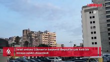 İsrail ordusu Lübnan'ın başkenti Beyrut'ta çok katlı bir binaya saldırı düzenledi