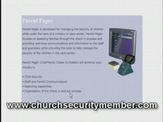 Childrens Church Security