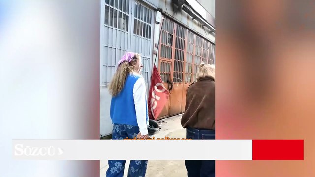 Sertab Erener ile sanayi çalışanları arasında dikkat çeken diyalog: Ne olur bağırtmayın