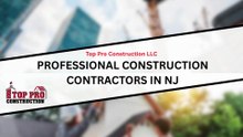 Make Your Construction Project Smooth with Trusted NJ Contractors