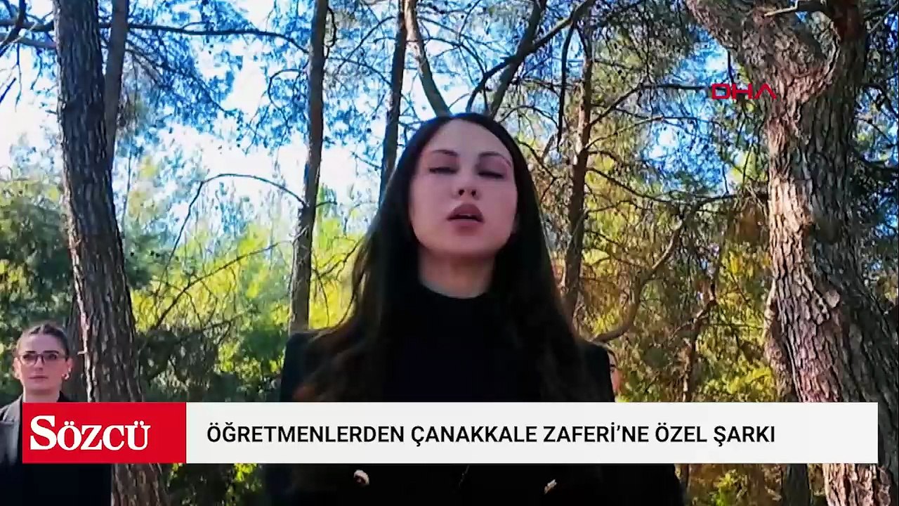 İzmirli öğretmenlerden Çanakkale Zaferi'nin 111'inci yılına özel şarkı