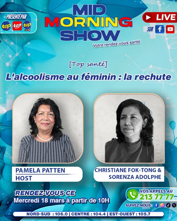 MID MORNING SHOW [ Top santé ]: L'alcoolisme au féminin : la rechute