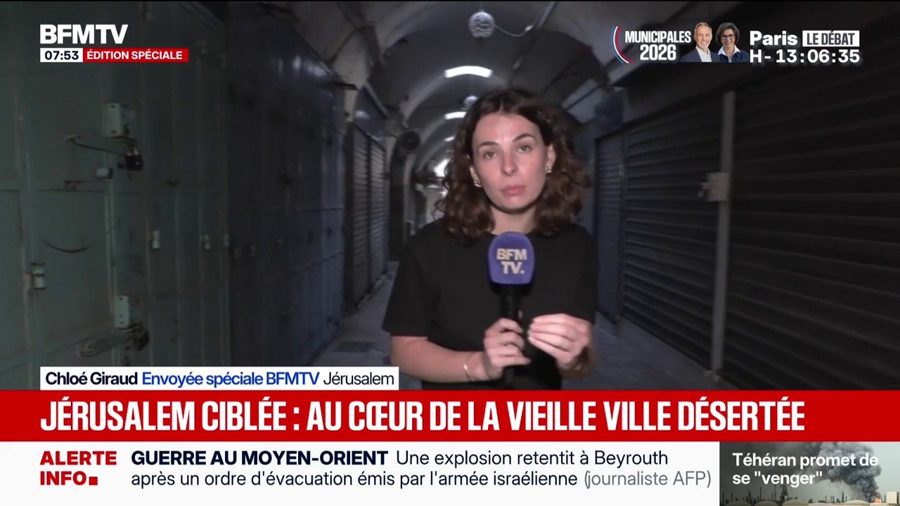 Guerre au Moyen-Orient: à Jérusalem, les Lieux saints fermés et la Vieille ville désertée