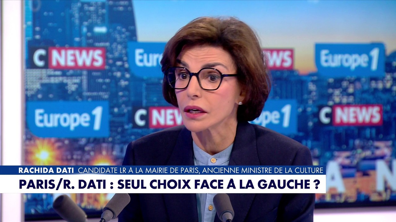 Rachida Dati à propos d'Emmanuel Grégoire : «Il a la gauche la plus radicale»