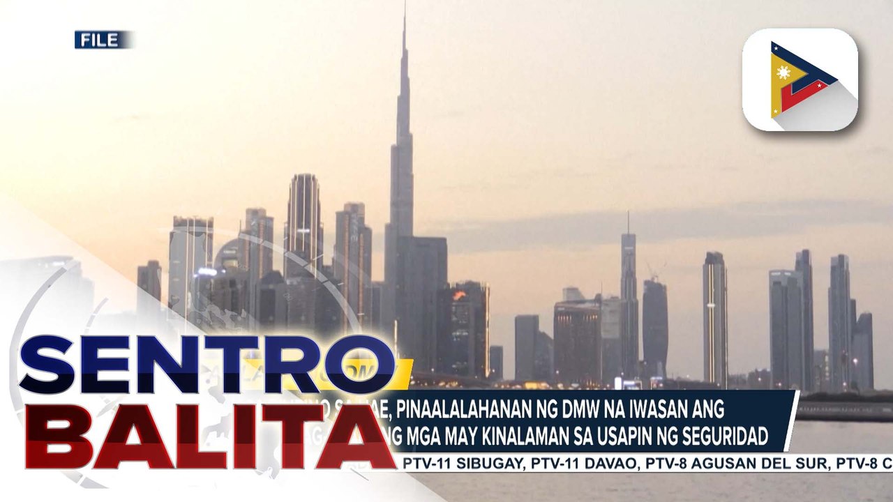 Mga Pilipino sa UAE, pinaalalahanan ng DMW na iwasan ang pag-post at pag-share ng mga may kinalaman sa usapin ng seguridad