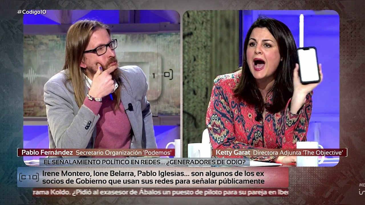 Ketty Garat recuerda las vomitivas vejaciones que recibió del ‘feminista’ Pablo Iglesias: “Me acusó de consumir farlopa”