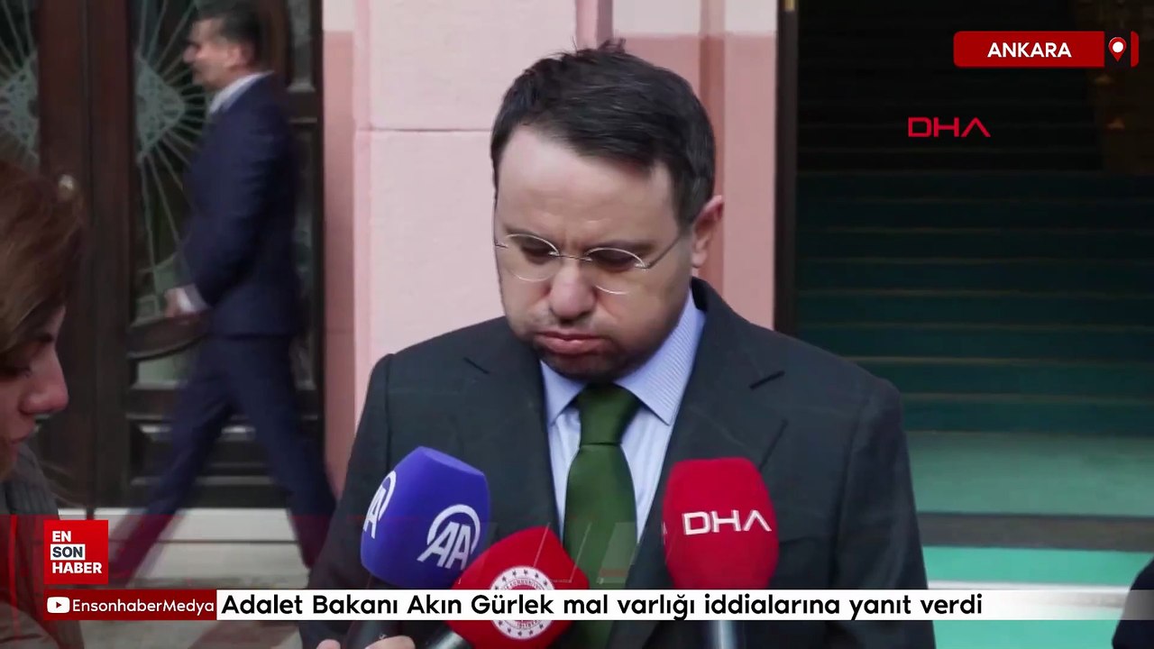 Adalet Bakanı Akın Gürlek mal varlığı iddialarına yanıt verdi