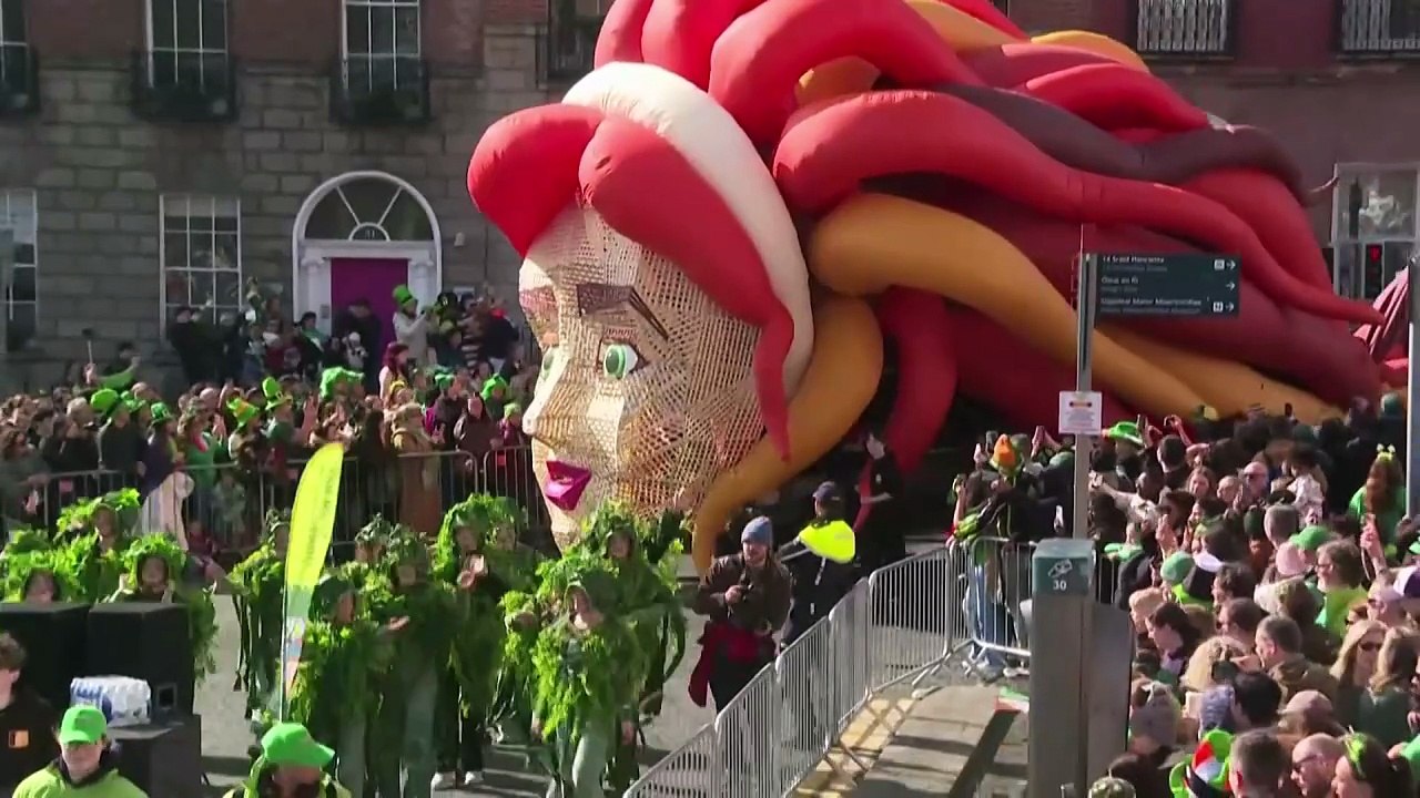 Dublin St Patrick’s festival draws 500,000 as Irish roots take centre stage