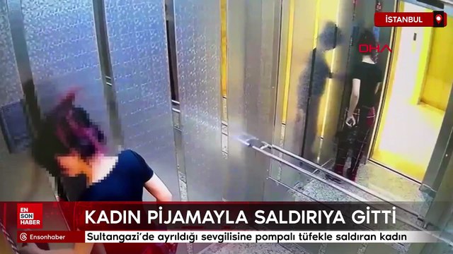 Sultangazi’de ayrıldığı sevgilisine pompalı tüfekle saldıran kadın tutuklandı