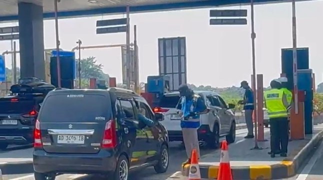 Volume Kendaraan Tembus 24 Ribu, Lalu Lintas Kalikangkung Ramai Lancar