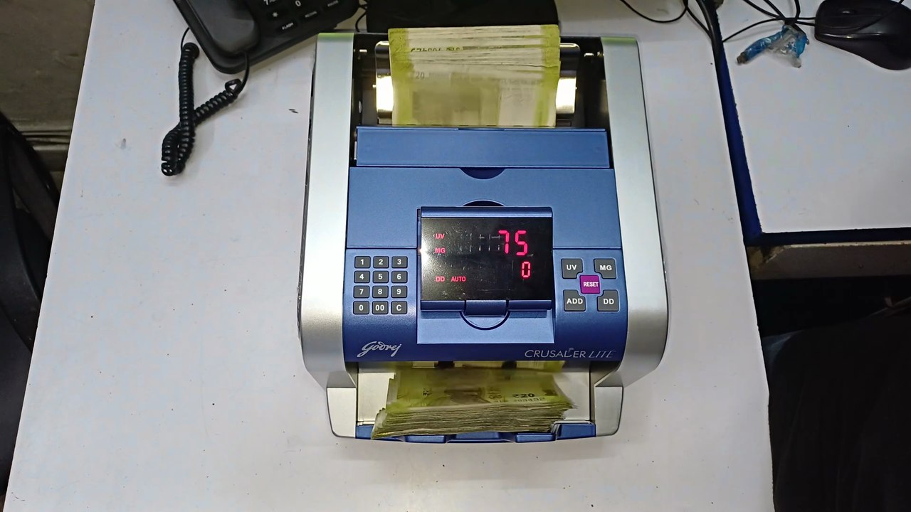 Godrej Crusader Lite Note Counting Machine