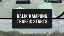 Eastbound traffic from Klang Valley builds up, north-south flow remains smooth
