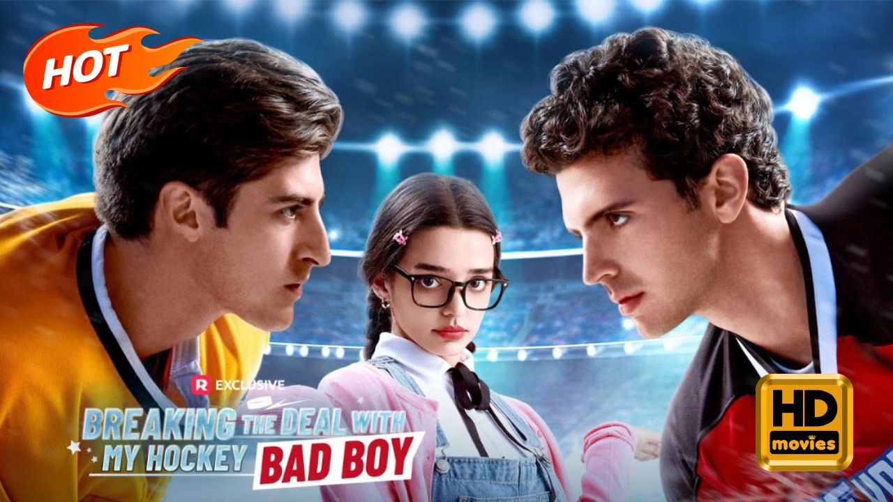 Breaking the Deal with My Hockey Bad Boy | Full Movie HD - Female Drama Young Adult Modern Teen Romantic USA Ice Rink Campus Pool Contemporary All Ages Athlete Student Enemies to Lovers Fake Relationship Sabotaging Secret Reveal Hooking-up Chris Quartucci