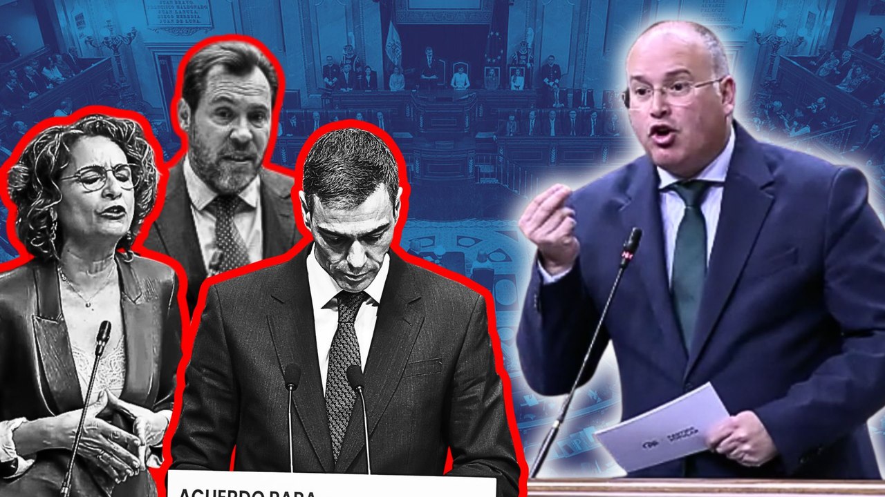 Miguel Tellado reparte estopa como nunca y hunde a Pedro Sánchez, Óscar Puente y 'Chiqui' Montero