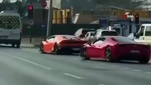 Biri Lamborghini, diğeri Ferrari... Trafiğin ''lüks'' magandalarının cezası belli oldu