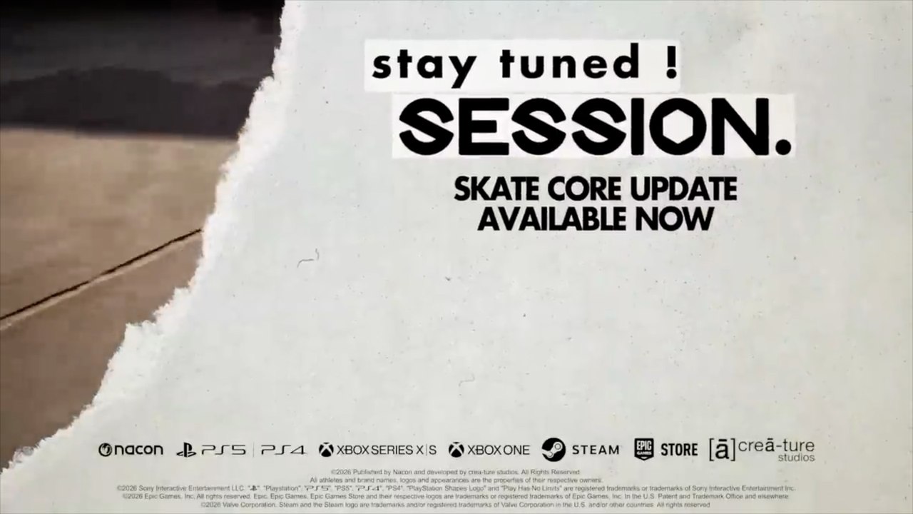 Session Skate Sim Official Skate Core Update Launch Trailer