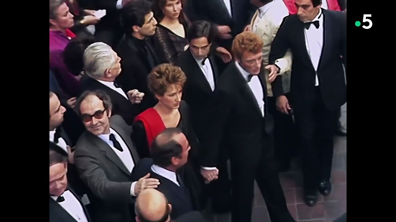 2023 – Johnny Hallyday – Johnny et Jean-Luc Godard au Festival de Cannes 1985 (Godard Superstar, 08 Septembre)