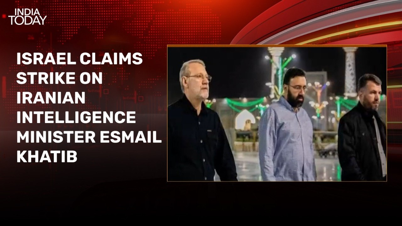 Israel claims targeting Iran's Intelligence Minister Khatib in overnight strike