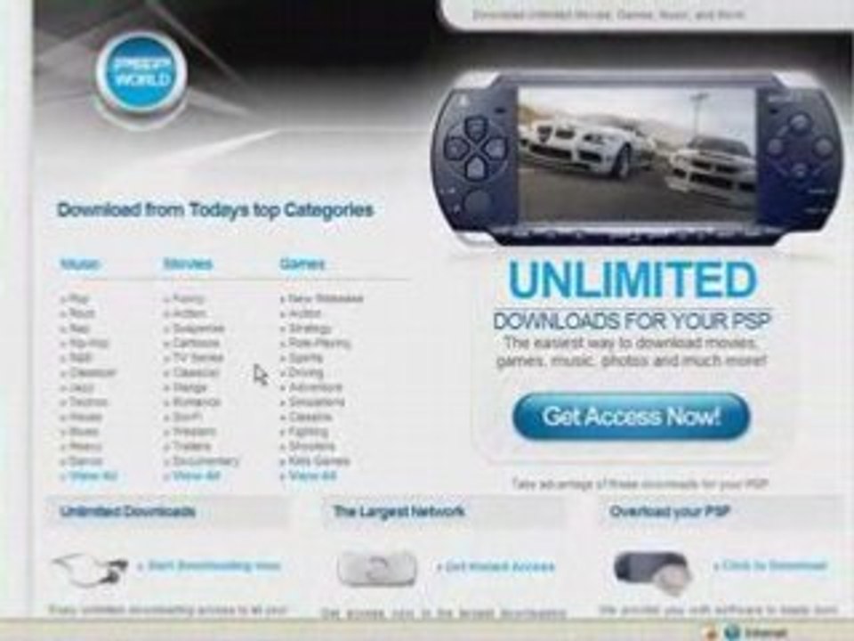 Download Tv Shows Directly to PSP