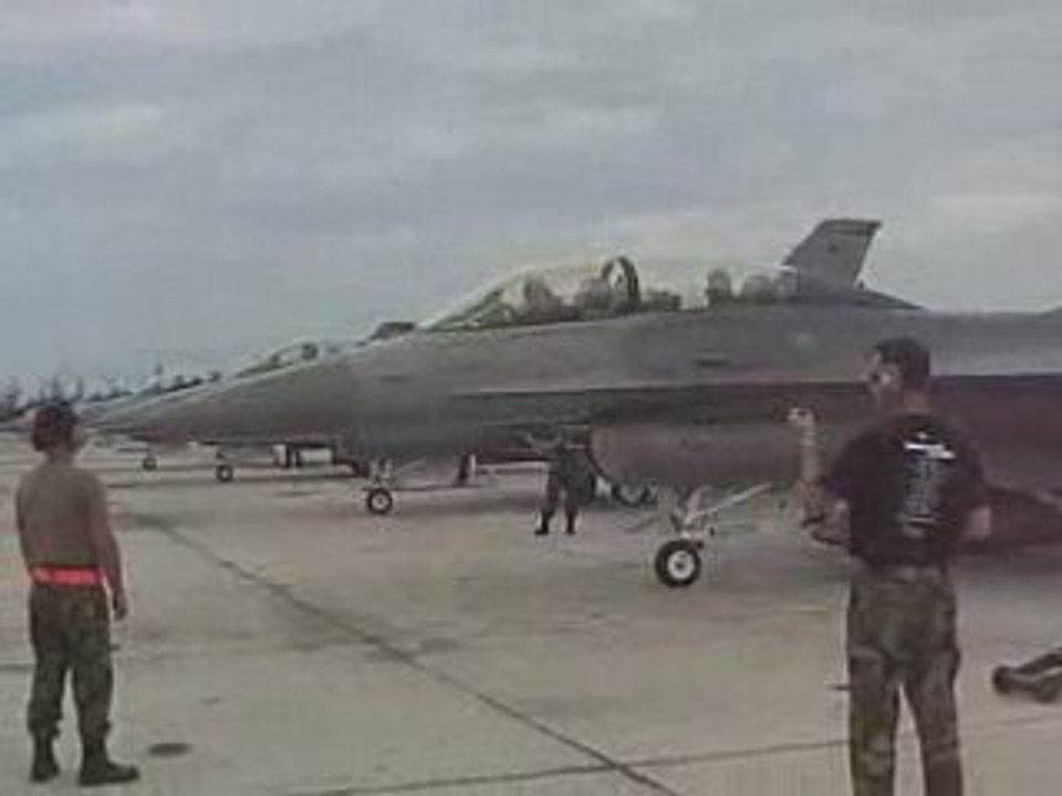 F-16 park area