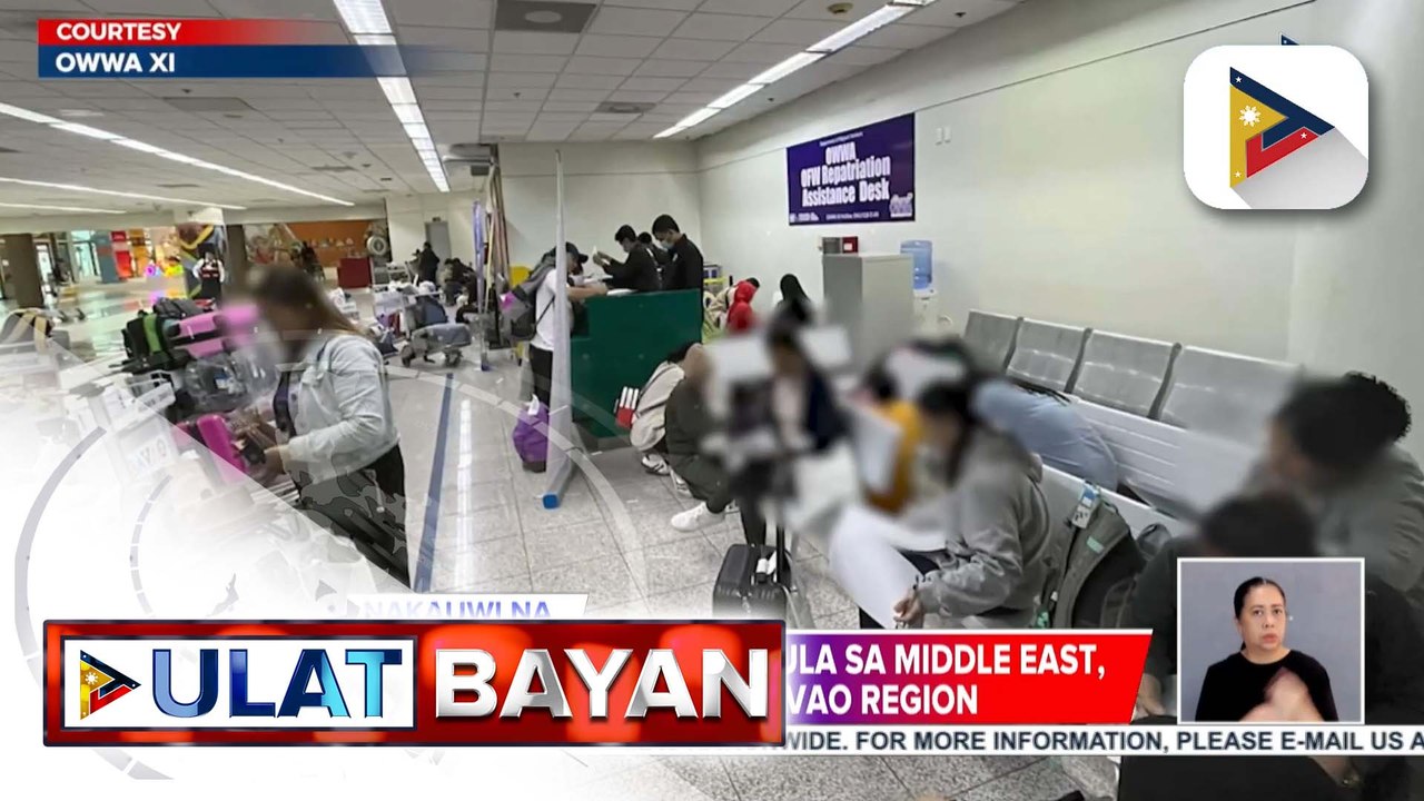 26 OFWs mula sa Middle East, nakauwi na sa Pilipinas