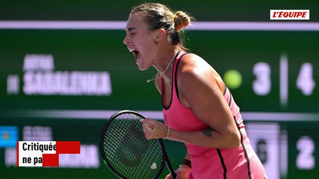 « Ils ne pensent qu’à leur chiffre d’affaires », Aryna Sabalenka répond aux critiques sur son absence à Dubaï - Tennis