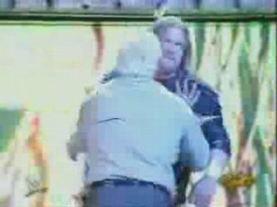 WWE - Triple H Tries To Run Batista Out Of Evolution - Raw 1