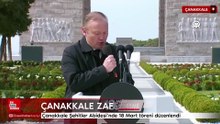 Çanakkale Şehitler Abidesi’nde 18 Mart töreni düzenlendi