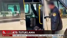 73 ilde uyuşturucu operasyonlarında 1 ton uyuşturucu madde ele geçirildi