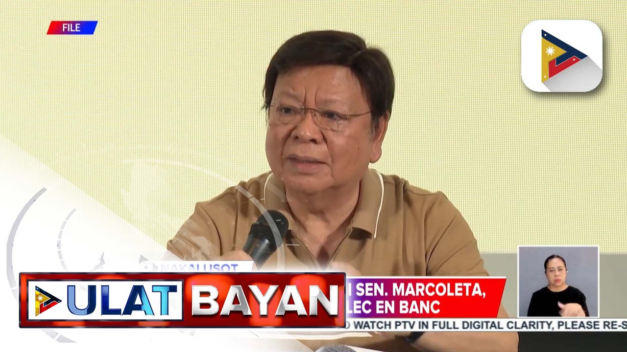 Imbestigasyon sa SOCE ni Sen. Marcoleta, ibinasura ng Comelec | ulat ni RR Tubice