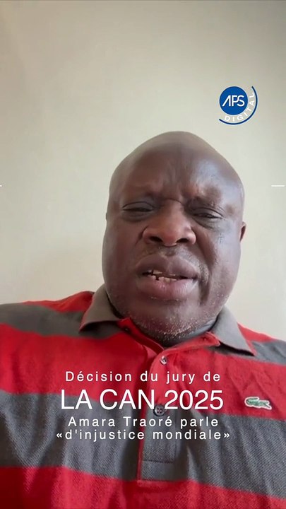 Décision du jury de la CAF  Amara Traoré parle «d'injustice mondiale »