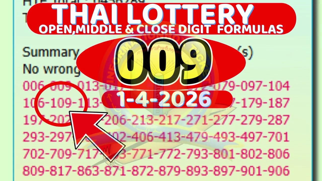 Don't Miss This! 7 Digits Formula for Thai Lott...