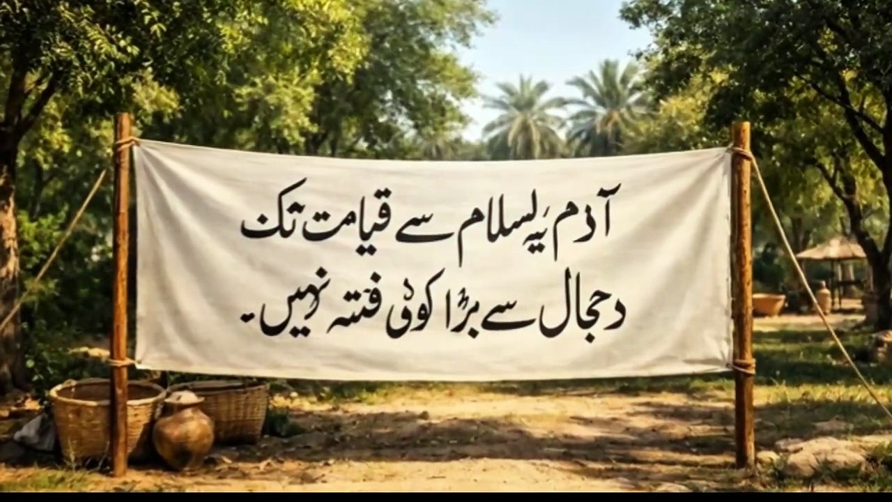 Is the Dajjal coming  The greatest temptation that the Prophet ...