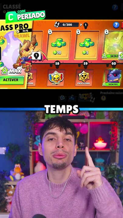 le prochain PRO PASS Brawl Stars cache quelques choses !