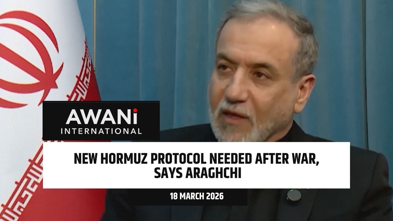 New Hormuz protocol needed after war, says Araghchi