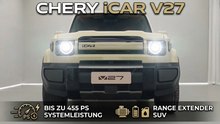2026 Chery iCar V27: China-SUV startet mit 200 km E-Reichweite