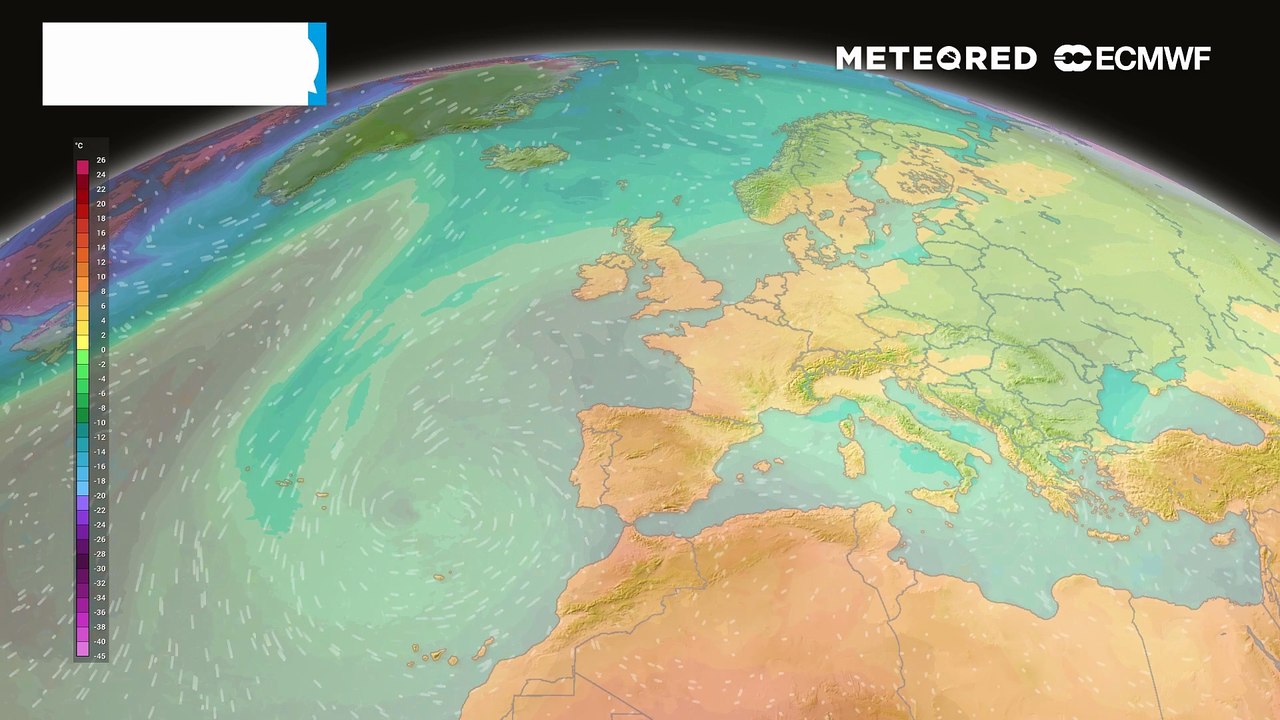 Warme gegen kalte Luftmassen! Der 'Kampf' findet mitten über Europa statt
