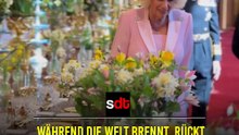 Während die Welt brennt, rückt Buckingham das Besteck zurecht: königliches Bankett ...