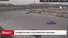 İstanbul'da drift atan 2 sürücü jandarma ekiplerince yakalandı