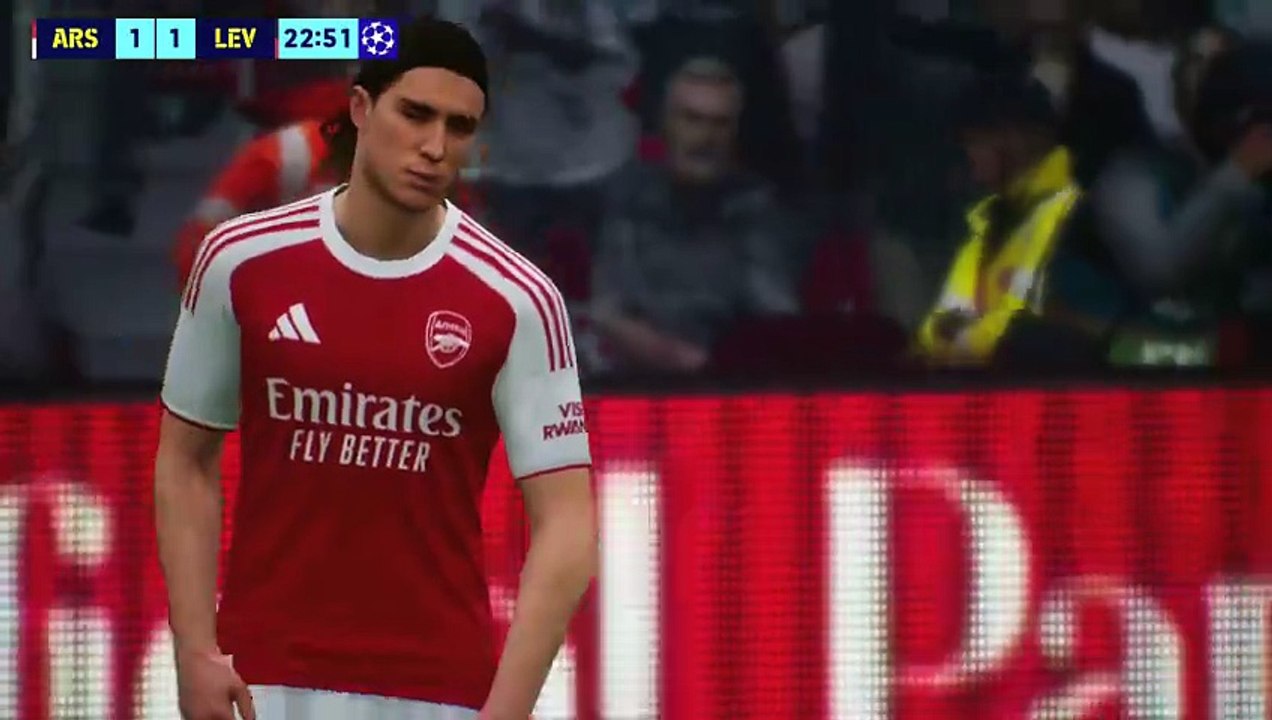 EFOOTBALL 2026 MOBILE - ARSENAL vs. BAYER LEVERKUSEN - CHAMPIONS LEAGUE 25/26 | GAMEPLAY [60 FPS]
