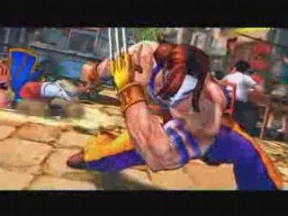 Street Fighter IV - les combattants en action